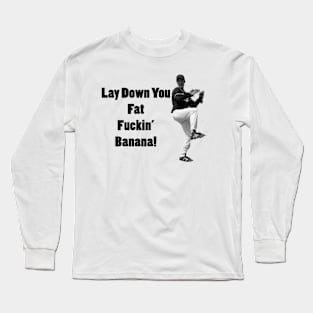 Jim Abbott Drunk History Long Sleeve T-Shirt